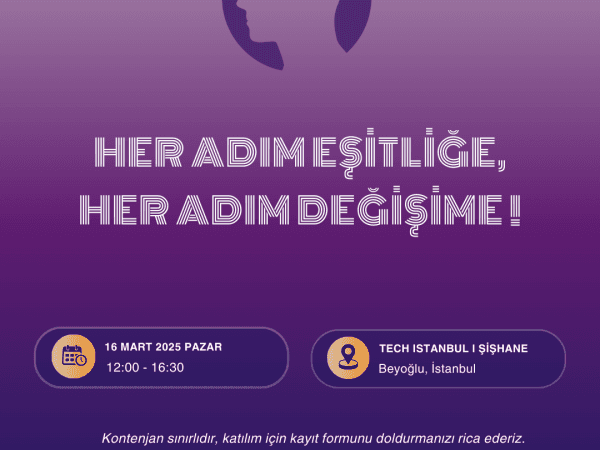 Kadın Liderler ile Her Adım Eşitliğe, Her Adım Değişime!